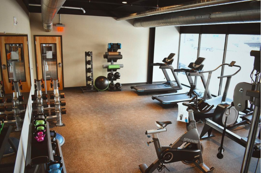 incite at troy apartments fitness room